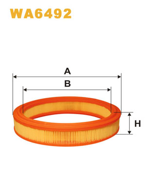 gaisa filtrs WA6492