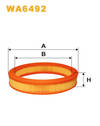 gaisa filtrs WA6492