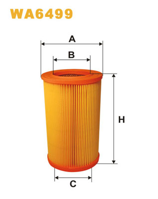 gaisa filtrs WA6499