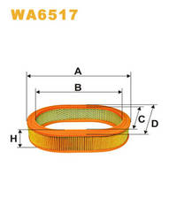 gaisa filtrs WA6517