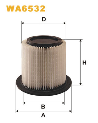 gaisa filtrs WA6532