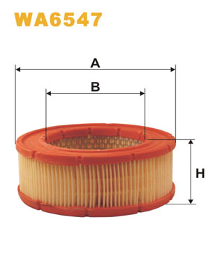 gaisa filtrs WA6547