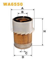 gaisa filtrs WA6550