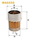 gaisa filtrs WA6550