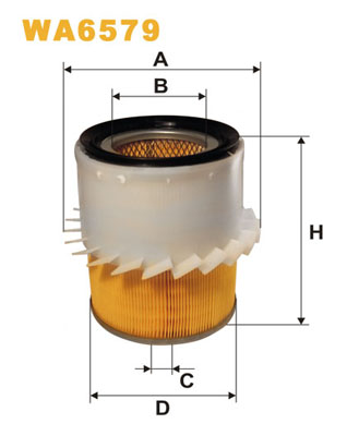 gaisa filtrs WA6579