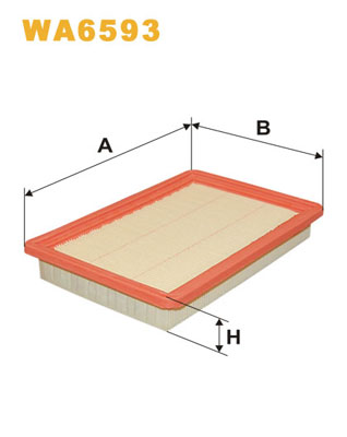 gaisa filtrs WA6593