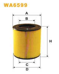 gaisa filtrs WA6599