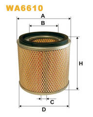 gaisa filtrs WA6610