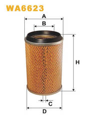 gaisa filtrs WA6623