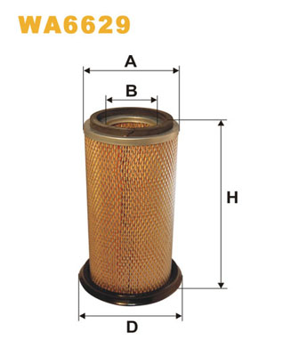 gaisa filtrs WA6629