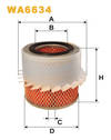 gaisa filtrs WA6634