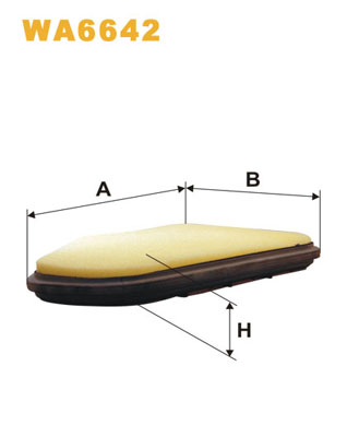 gaisa filtrs WA6642