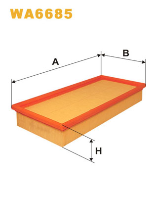 gaisa filtrs WA6685