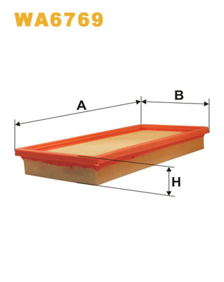 gaisa filtrs WA6769
