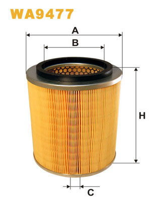 gaisa filtrs WA9477