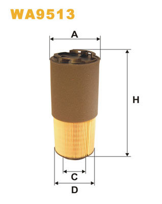 gaisa filtrs WA9513