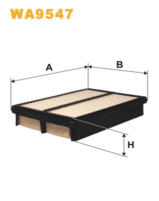 gaisa filtrs WA9547