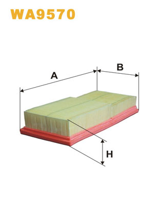 gaisa filtrs WA9570