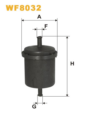 degvielas filtrs WF8032