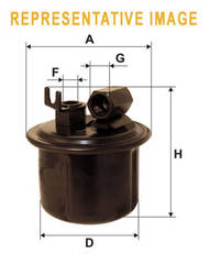 degvielas filtrs WF8074