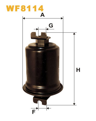 degvielas filtrs WF8114