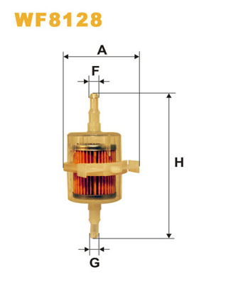 degvielas filtrs WF8128