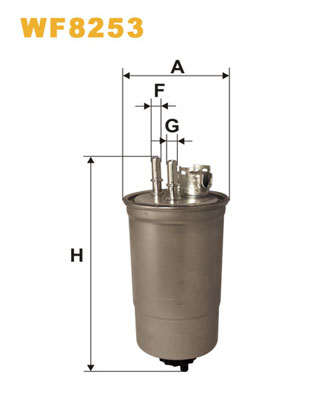 degvielas filtrs WF8253