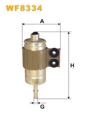 degvielas filtrs WF8334