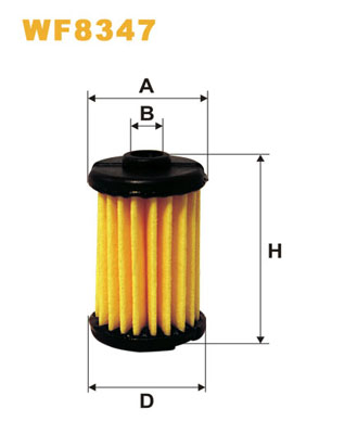 degvielas filtrs WF8347