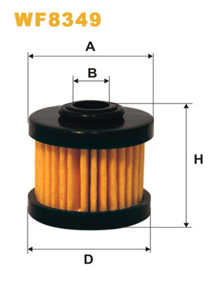 degvielas filtrs WF8349