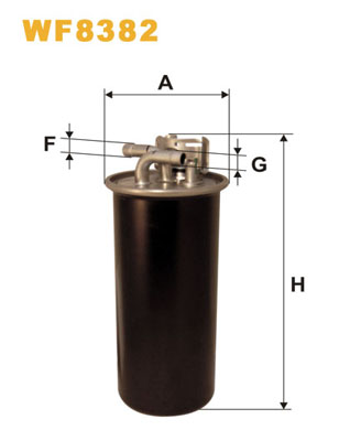 degvielas filtrs WF8382