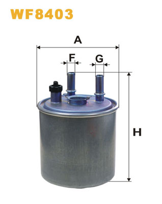 degvielas filtrs WF8403