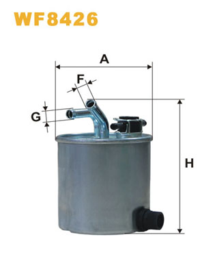 degvielas filtrs WF8426