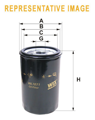 eļļas filtrs WL7102