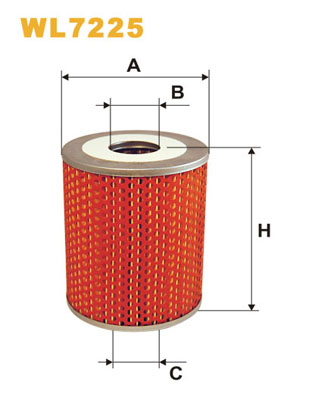 eļļas filtrs WL7225