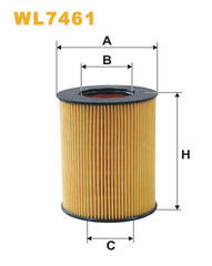 eļļas filtrs WL7461