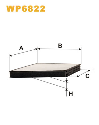 salona filtrs WP6822