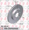 BR.DISKS AUDI 100 142.719 100.1043.00 151043