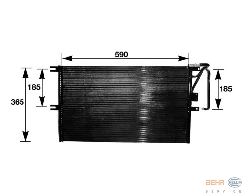 radiators kondicioniera 8FC351037-621 