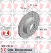 bremžu disks 100.1227.52    AUDI SPORT Coat Z