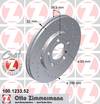 bremžu disks 100.1233.52    AUDI SPORT Coat Z