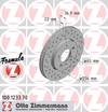 bremžu disks 100.1233.70    AUDI/VAG FORMULA Z