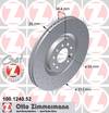 bremžu disks 100.1240.52    AUDI SPORT Coat Z