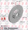 bremžu disks 100.3303.52    VAG SPORT Coat Z