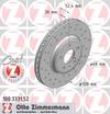 bremžu disks 100.3331.52    AUDI SPORT Coat Z