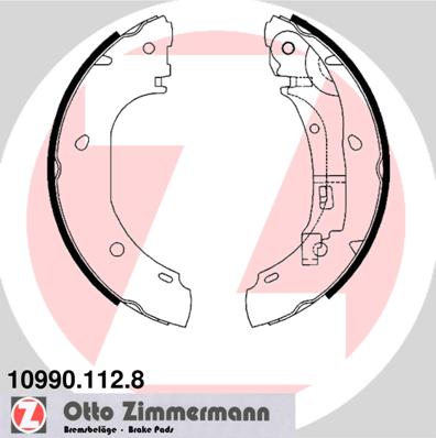 bremžu loki 10990.112.8   Citroen, Fiat, Peugeot