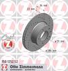 bremžu disks 150.1252.52    BMW SPORT Coat Z