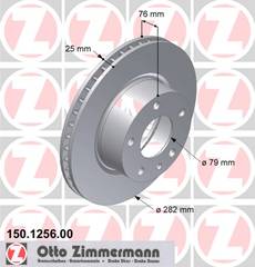 bremžu disks 150.1256.00    BMW
