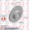 bremžu disks 150.1264.52    BMW SPORT Coat Z