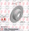 bremžu disks 150.1267.52    BMW SPORT Coat Z